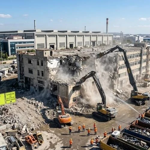 OSB Fabrika Yıkımı